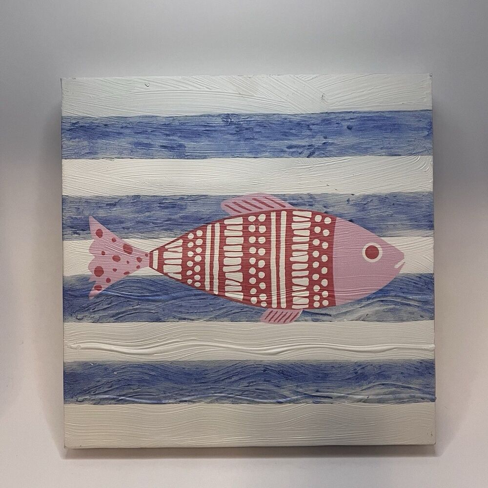 Home Decor From Ashland. Sea Themed Ocean Blue. Cool Fish Nice Colors